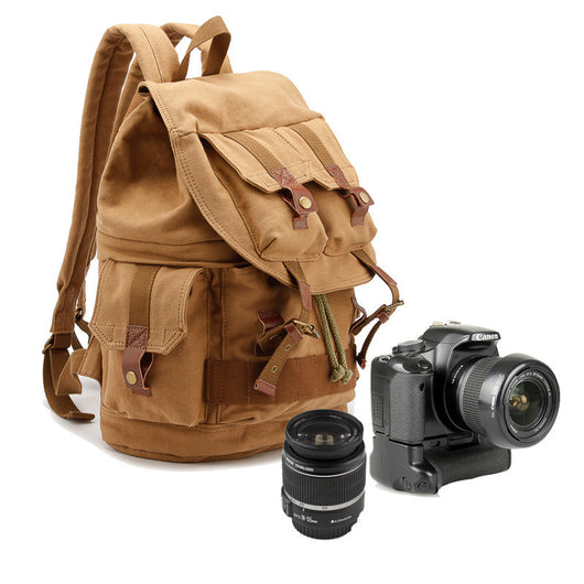 Bolsa Canvas para Cámara SLR - Multicolor Gran Capacidad con Correa de Hombro - Image 10