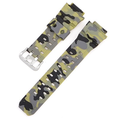 Correa de Reloj Táctica Camuflaje TPU Resistente - Image 12