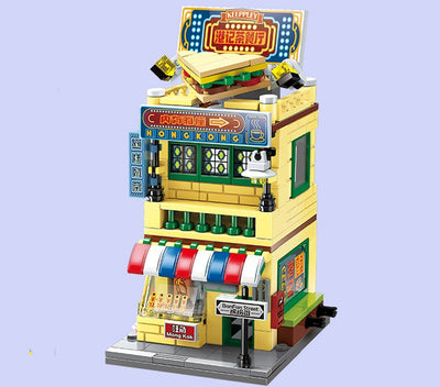 Puzzle 3D Casa de Postres Ciudad Colorida - Modelo Educativo Infantil - Image 12