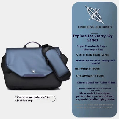 Mochila Bandolera Cámara Nebulosa Capacidad Grande para Niños y Adolescentes - Image 7