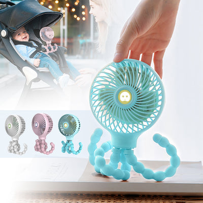 Ventilador Portátil Plegable con Carga USB - Mini Abanico para Cochecito y Hogar - Image 13