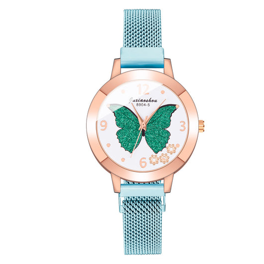 Reloj de Moda para Mujer con Diseño de Mariposas Coloridas - Image 8