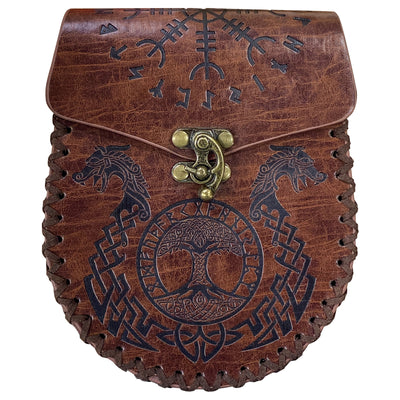 Bolsa Medieval Estilo Vikingo para Cintura - Monedero Vintage Artesanal - Image 2