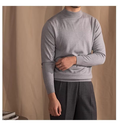 Suéter Cuello Alto Slim Fit Diario - Prenda Base Térmica Versátil - Image 9