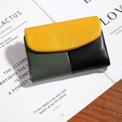 Billetera Compacta para Mujer en Cuero Suave Texturizado - Image 13