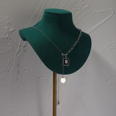 Cadena de Plata Esterlina Ajustable para Clavícula - Image 3