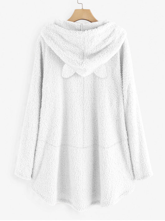 Suéter Bordado con Capucha para Otoño e Invierno - Image 19
