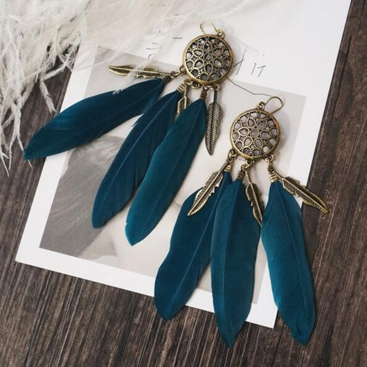 Aretes Largos con Borlas Elegantes - Image 13