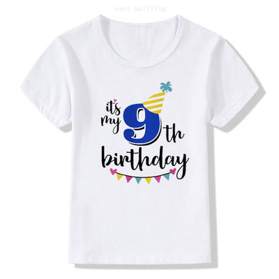 Playera Infantil con Número de Cumpleaños - Image 20