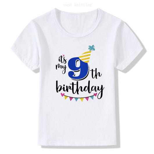 Playera Infantil con Número de Cumpleaños - Image 20
