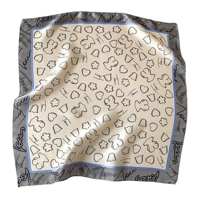 Pañuelo de Seda para Mujer - Accesorio de Moda Versátil - Image 3