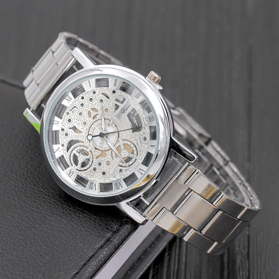 Reloj de Cuarzo Hueco para Hombre - Diseño Moderno sin Mecanismo - Image 14