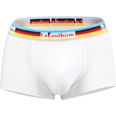 Bóxers de Algodón de Tiro Medio para Hombre con Cintura Arcoíris - Image 4