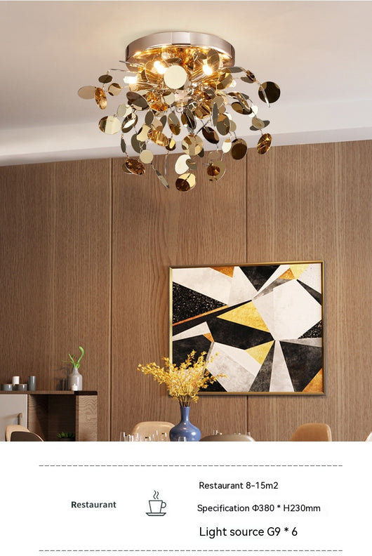 Lámpara Colgante Árbol de Hojas para Sala de Estar - Image 14