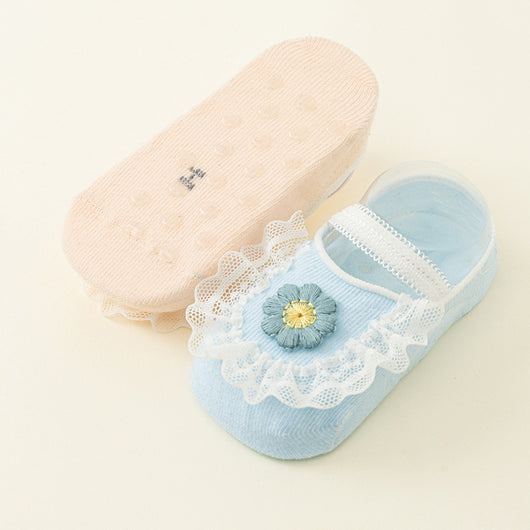 Calcetines Antideslizantes de Algodón Fino para Bebé y Niño Pequeño - Image 4