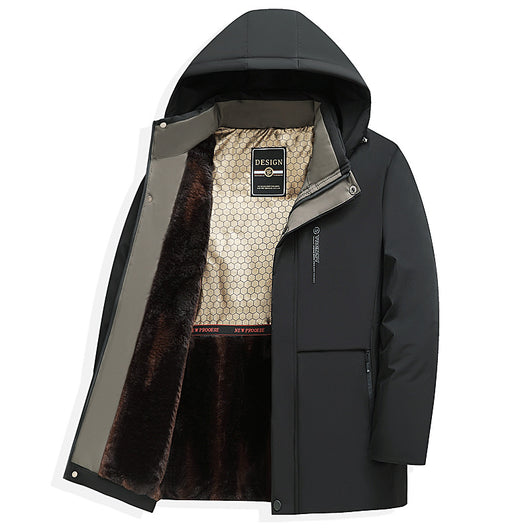 Chaqueta Acolchada con Capucha para Hombre - Invierno - Image 3