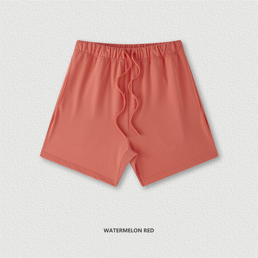 Pantalones Cortos Hombre Sueltos Color Liso - Image 16