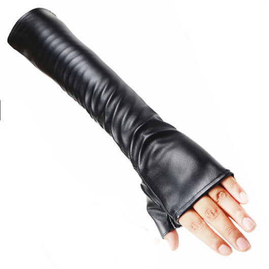 Guantes de Cuero PU Táctiles para Otoño e Invierno - Calidez y Conectividad - Image 12