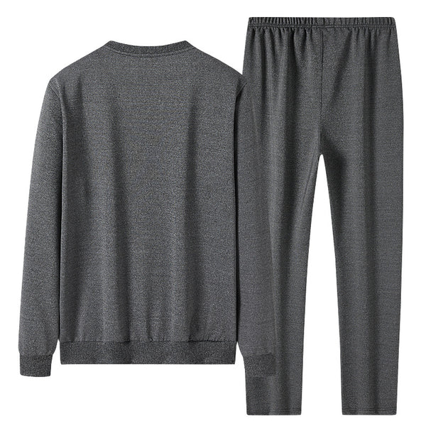 Conjunto de Buzo y Pantalón Deportivo Casual sin Metal ni Cordones
