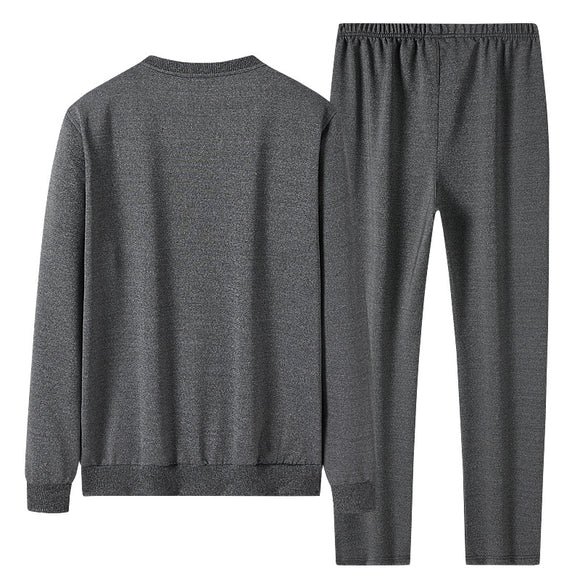 Conjunto de Buzo y Pantalón Deportivo Casual sin Metal ni Cordones