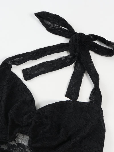 Suspensor de Encaje Hueco para Mujer - Diseño Sexy y Adorable - Image 28