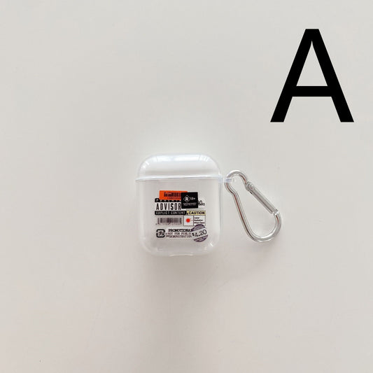 Funda Protectora Transparente para AirPods con Diseño Graffiti Compatible con Apple - Image 2