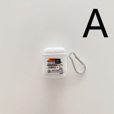 Funda Protectora Transparente para AirPods con Diseño Graffiti Compatible con Apple - Image 2