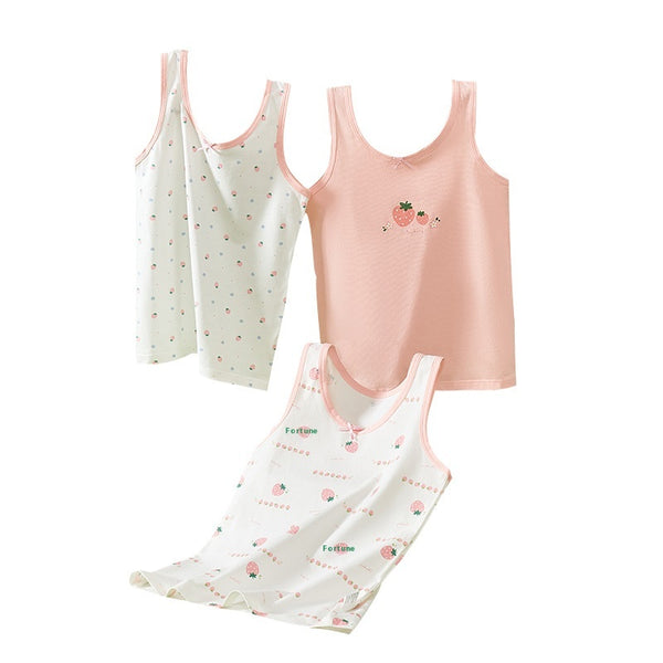 Camiseta Tirantes de Algodón para Niñas - Talla Grande