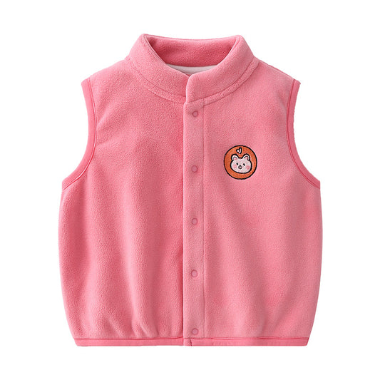 Chaleco Reversible con Forro Polar Doble Cara - Image 2