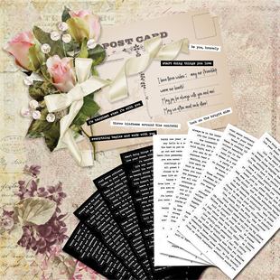 Pack de 53 Stickers Vintage para Diarios y Manualidades - Diseños Florales Únicos - Image 3