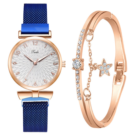 Reloj de Pulsera Dama con Malla Elegante y Movimiento de Cuarzo - Image 19