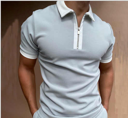 Playera Deportiva para Hombre con Cierre - Image 4