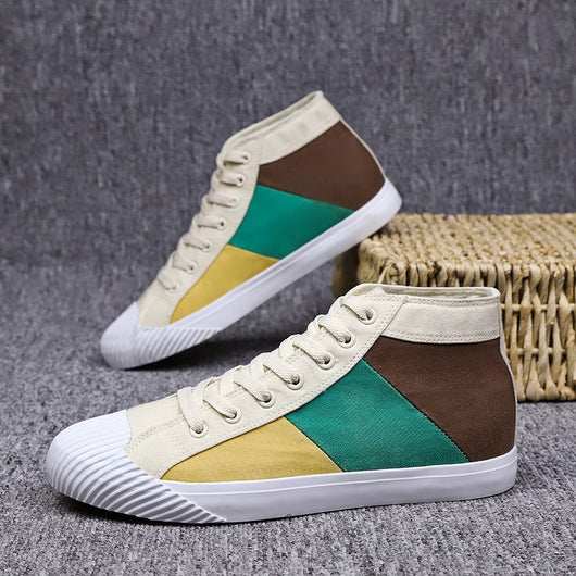 Zapatillas Altas de Lona Shell Head para Hombre - Image 9