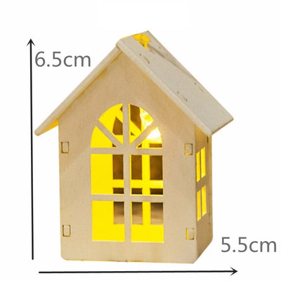 Guirnalda LED Navideña 2M - 10 Luces Decorativas Estilo Casita para Árbol y Eventos - Image 8