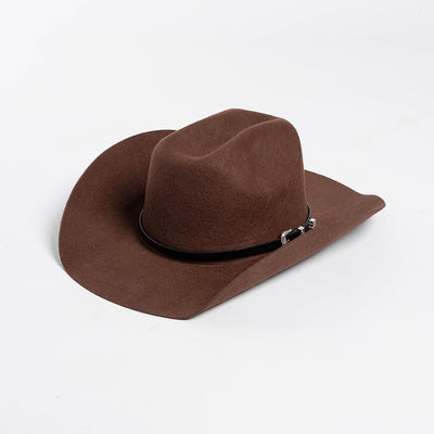 Sombrero Vaquero de Ala Ancha con Hebilla y Lana Pura - Image 19