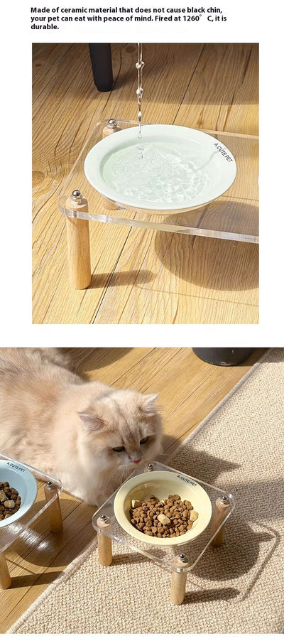 Comedero Doble Elevado para Gatos y Perros - Tazón Cerámico Antivuelco - Image 25