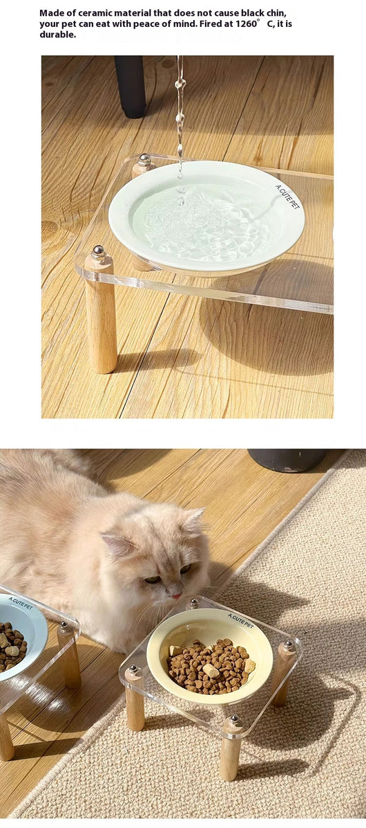 Comedero Doble Elevado para Gatos y Perros - Tazón Cerámico Antivuelco - Image 25
