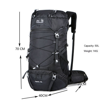 Mochila de Senderismo 50L - Bolsa de Montaña Resistente para Trekking y Camping - Image 19