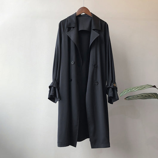 Abrigo Coreano Talla Grande Corte Holgado Elegante - Image 6