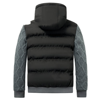 Abrigo Patchwork Moderno para Hombre - Image 8