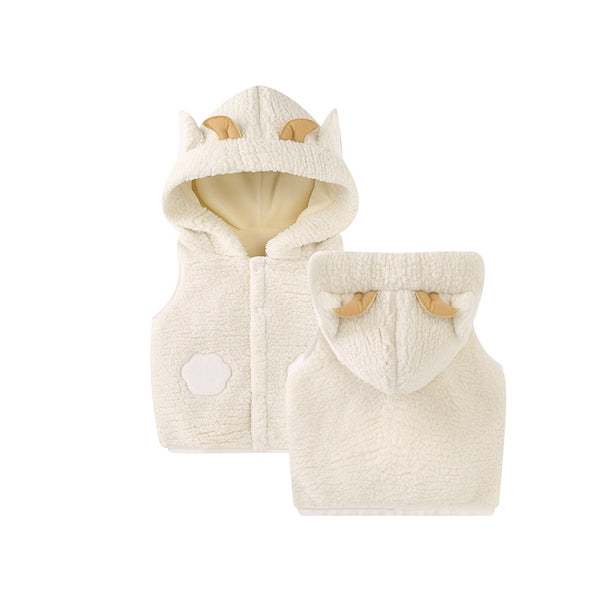 Chaleco Acolchado con Capucha para Niña - Abrigo Térmico Infantil