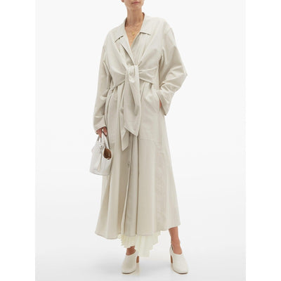 Abrigo Trench Coat con Solapas - Image 29