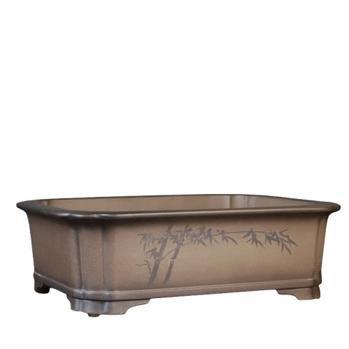 Maceta Artesanal de Arcilla Púrpura Yixing - Diseño Floral Exclusivo - Image 4