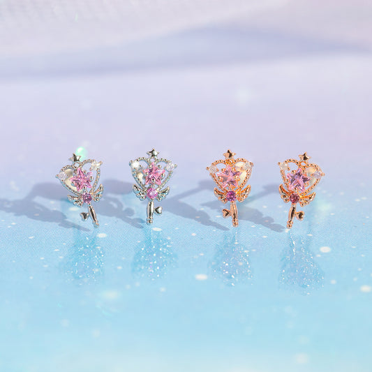 Aretes Artísticos Magic Stick - Diseño Moderno y Elegante