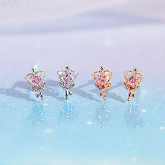 Aretes Artísticos Magic Stick - Diseño Moderno y Elegante