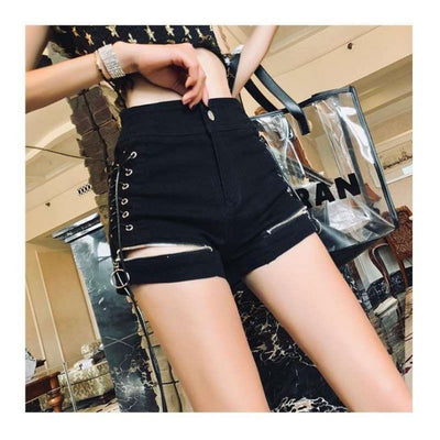 Shorts Denim Casual Cintura Media Slim Fit - Image 8