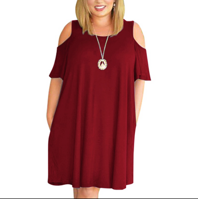 Vestido Estampado Suelto Talla Grande para Mujer - Image 14