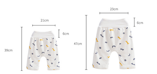 Pantalones Pañal de Algodón Reutilizables Impermeables para Bebé - Image 9