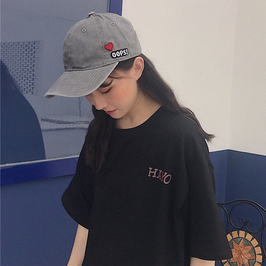 Playera de Algodón para Mujer con Letras - Manga Corta - Image 17