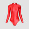 Cremallera Trasera Rojo S